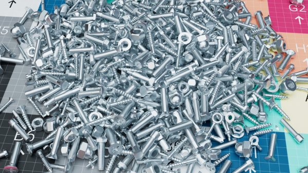 Screws and nuts 20pieces