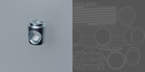 Screws and nuts 20pieces