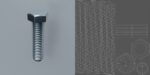Screws and nuts 20pieces