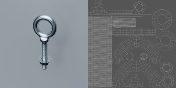 Screws and nuts 20pieces