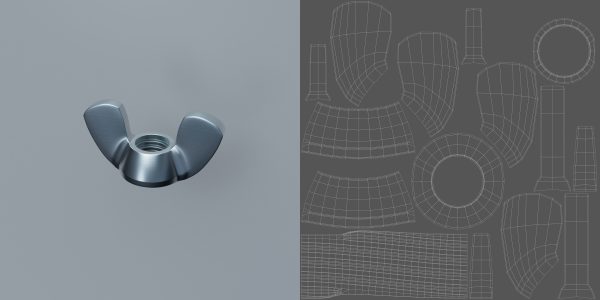 Screws and nuts 20pieces