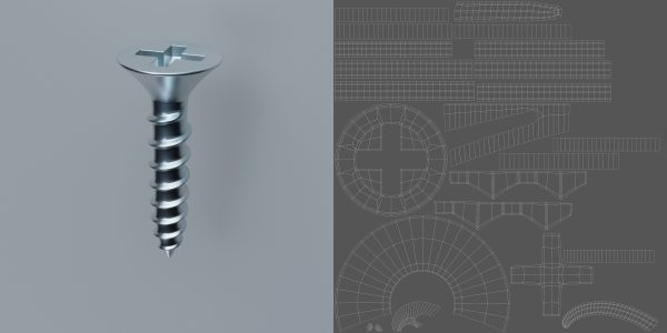 Screws and nuts 20pieces