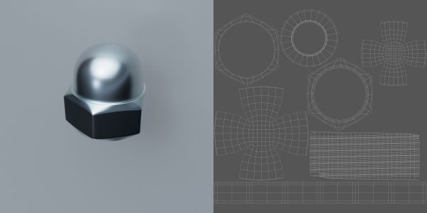 Screws and nuts 20pieces