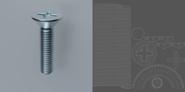 Screws and nuts 20pieces