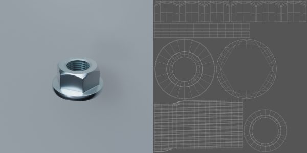 Screws and nuts 20pieces