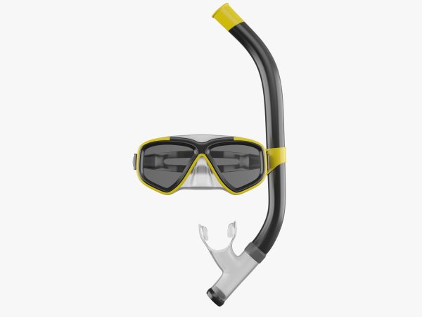 Scuba Collection pair of snorkel and goggles
