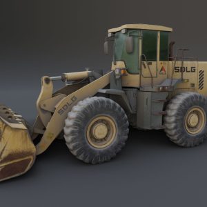 SDLG Bulldozer 3D model