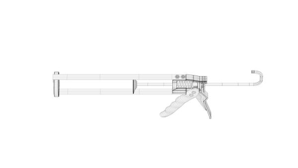 Sealant skeleton gun
