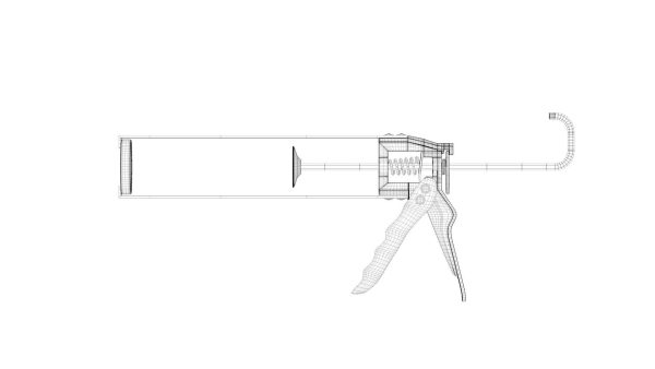 Sealant skeleton gun