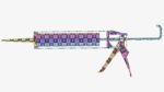 Sealant skeleton gun with cartridge