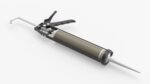Sealant skeleton gun with cartridge