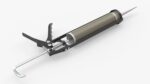 Sealant skeleton gun with cartridge