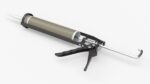 Sealant skeleton gun with cartridge
