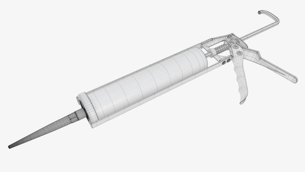 Sealant skeleton gun with cartridge