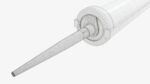 Sealant skeleton gun with cartridge