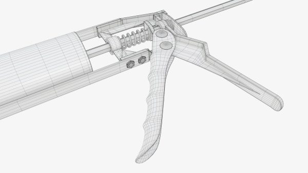 Sealant skeleton gun with cartridge