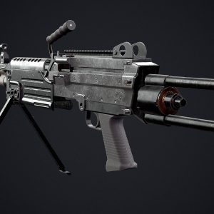 semi-automatic-rifle-fn-m249s-para-3d-model-low-poly-fbx-tbscene
