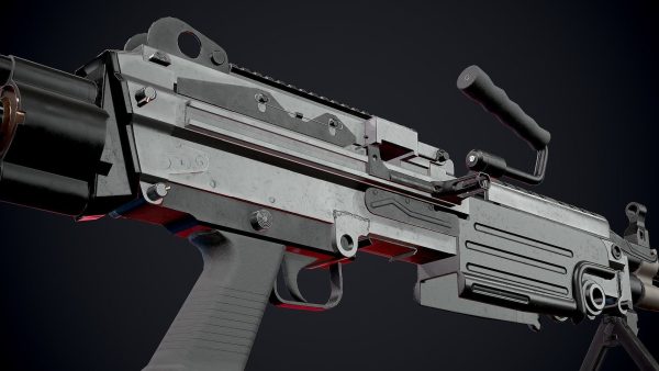 Semi Automatic Rifle FN M249S PARA