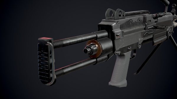 Semi Automatic Rifle FN M249S PARA