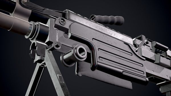 Semi Automatic Rifle FN M249S PARA