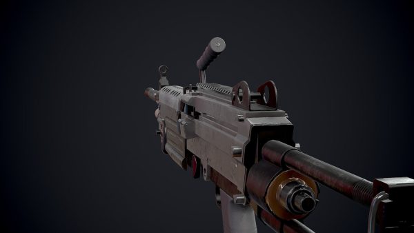Semi Automatic Rifle FN M249S PARA
