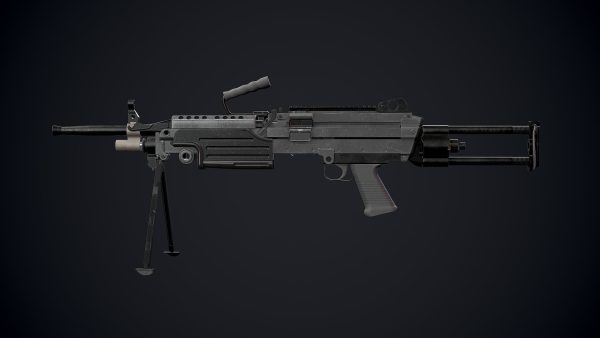 Semi Automatic Rifle FN M249S PARA