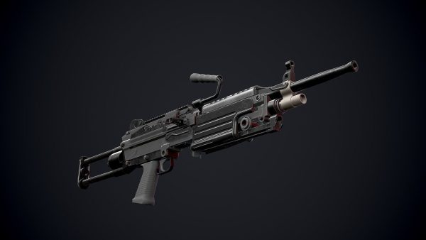 Semi Automatic Rifle FN M249S PARA