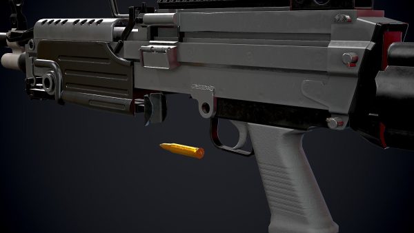 Semi Automatic Rifle FN M249S PARA