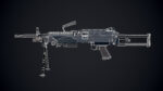 Semi Automatic Rifle FN M249S PARA
