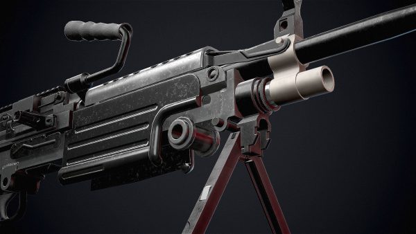 Semi Automatic Rifle FN M249S PARA