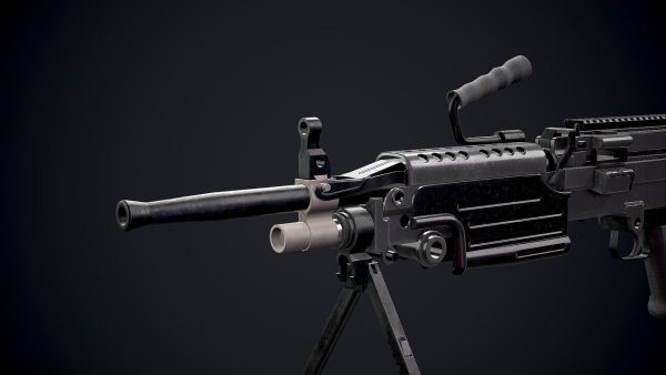 Semi Automatic Rifle FN M249S PARA