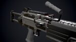 Semi Automatic Rifle FN M249S PARA