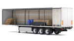 Semi Trailer Open Curtain