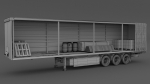 Semi Trailer Open Curtain