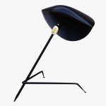 Serge Mouille Tripod Desk Lamp