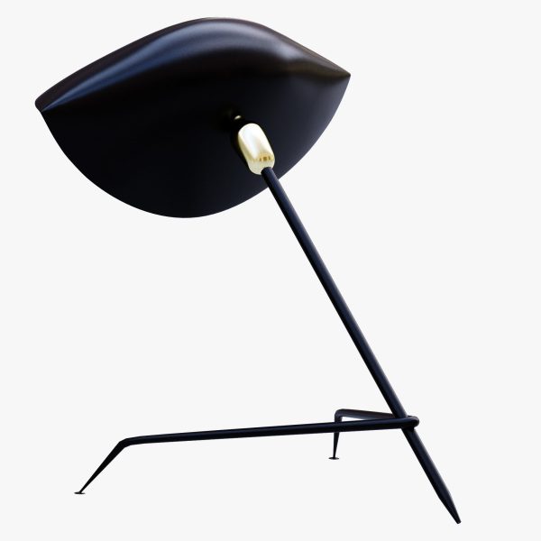 Serge Mouille Tripod Desk Lamp