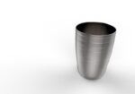 Serving Glass 3d Steel