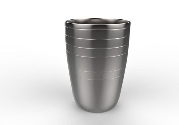 Serving Glass 3d Steel
