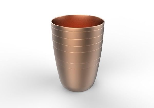Serving Glass 3d Steel