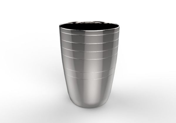 Serving Glass 3d Steel