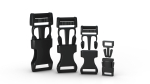Set of 4 Buckles for Lanyards or similar