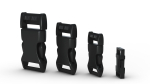 Set of 4 Buckles for Lanyards or similar