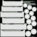 Set of mixing bowls
