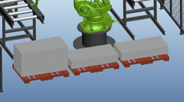 Sheet metal straightening automatic production line
