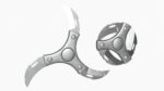 Shinobu ninja shuriken circular dagger