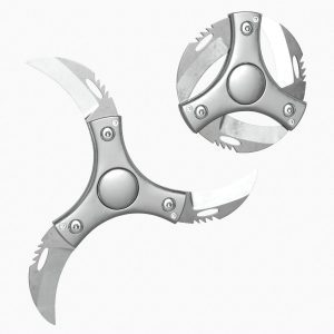 Shinobu ninja shuriken circular dagger