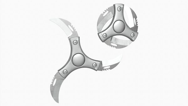 Shinobu ninja shuriken circular dagger