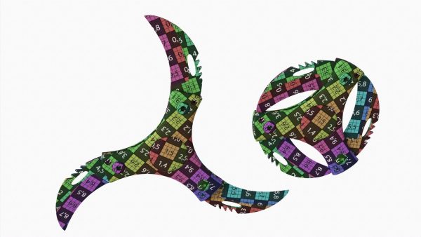 Shinobu ninja shuriken circular dagger
