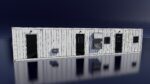 shipping container laboratory or Conex