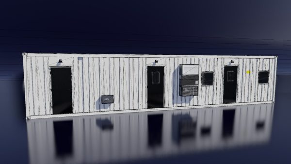 shipping container laboratory or Conex